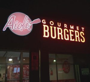 aioli burger