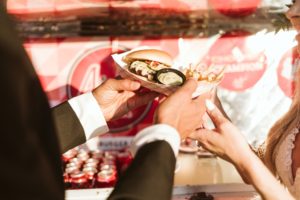 food truck wedding catering burger