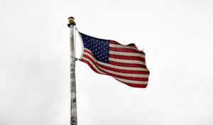 American Flag for Memorial Day Catering