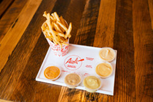 Aioli Burger Fries