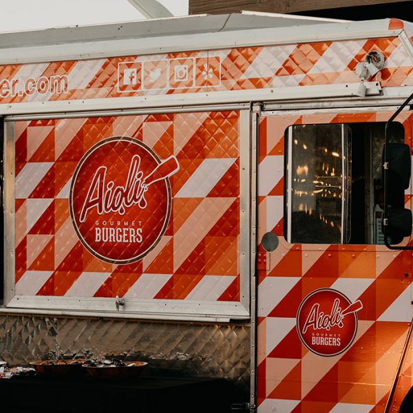 Out Aioli Burger Truck, Open for Business