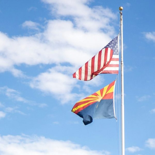 arizon, US flags